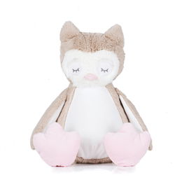 Peluche zippée Chouette