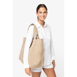 Sac shopping en jute