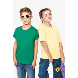 Eco-friendly kids' oversize t-shirt