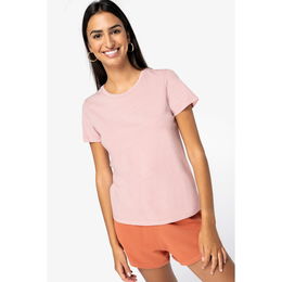 Eco-friendly ladies’ washed effect t-shirt