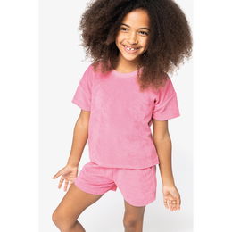 Eco-friendly  girls’ Terry Towel t-shirt