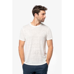 Eco-friendly men's linen t-shirt