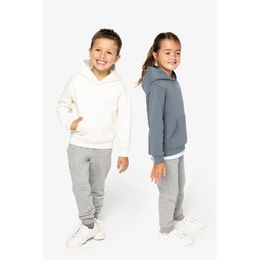 Sweat-shirt écoresponsable à capuche enfant