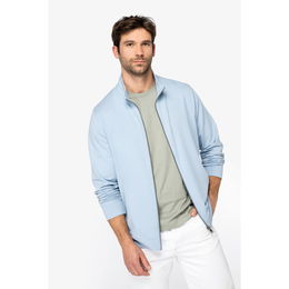 Sweat-shirt écoresponsable zippé en modal homme