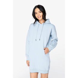 Robe sweat-shirt écoresponsable à capuche femme