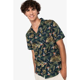 Chemise écoresponsable imprimé hawaïen homme