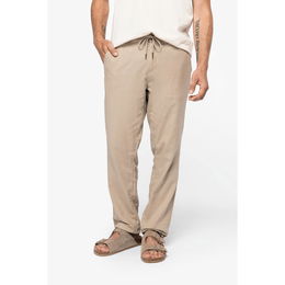 Pantalon écoresponsable en lin et coton bio homme