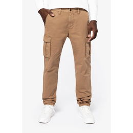 Pantalon cargo écoresponsable délavé homme