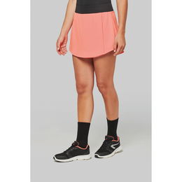 Padel skirt with integrated shorts