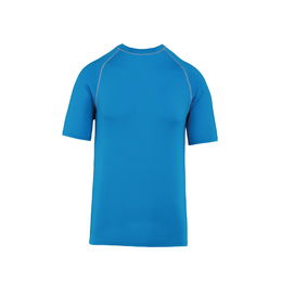 Adult technical short-sleeved T-shirt with UV protection