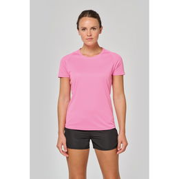 Ladies' recycled round neck sports T-shirt