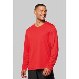 Men's long-sleeved sports T-shirt