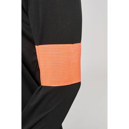 Elastic armband with label holder