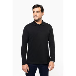 Polo Supima® manches longues homme