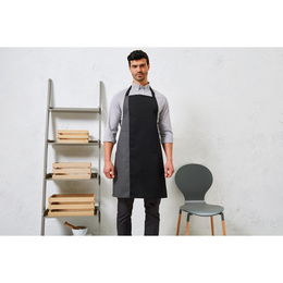 Contrast Bib Apron