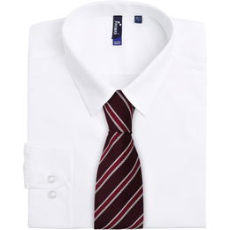 Waffle stripe tie