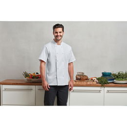 Veste chef cuisinier manches courtes Coolchecker®