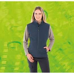 Bodywarmer softshell femme recyclé