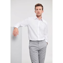 Men s long sleeve tailored Oxford shirt