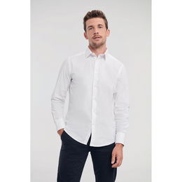 Chemise fittée homme manches longues