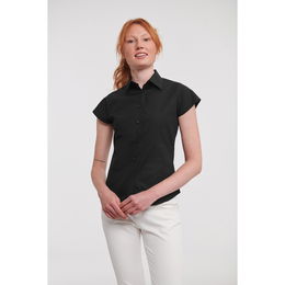 Ladies' Short-Sleeved Fitted Shirt