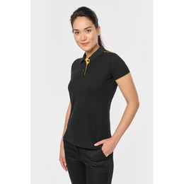 Ladies' short-sleeved contrasting Day To Day polo shirt