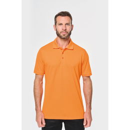 Men's shortsleeved polo shirt