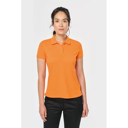 Ladies' short-sleeved polo shirt