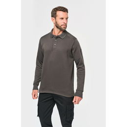 Polo neck sweatshirt