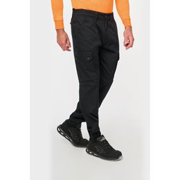 Pantalon cargo unisexe avec bas élastiqué