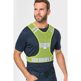 Reflective mesh sports vest