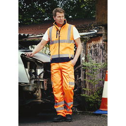 Hi-Vis cargo trousers