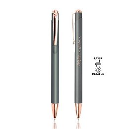 Metal ball pen, with coupled details