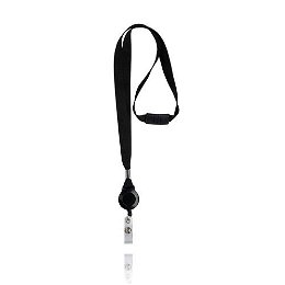 Lanyard with extendible badge holder
