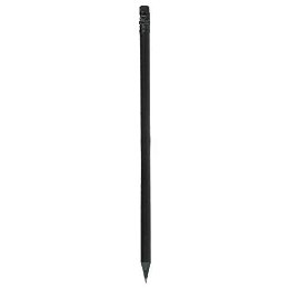 Black pencil, with eraser