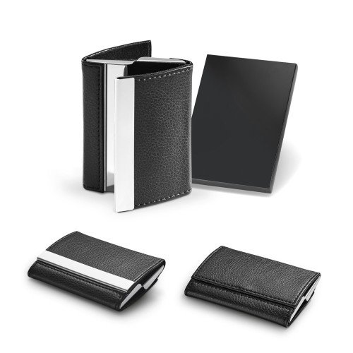 Double metal card holder