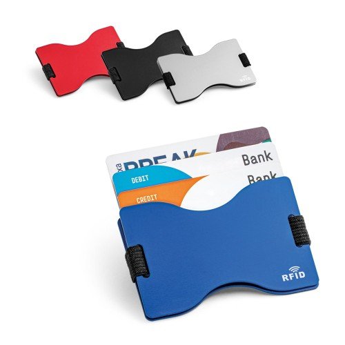 Porta-cartões com bloqueio RFID