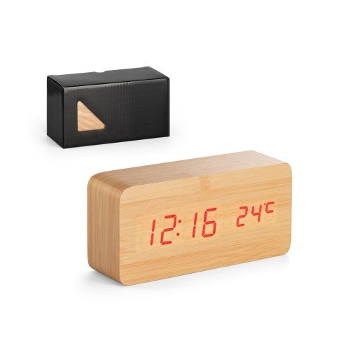 Table clock in MDF