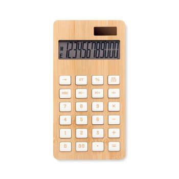 Calculadora 12 dígitos bambu