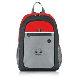 P-600D Backpack, side and front pockets
