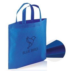 80g Nonwoven bag, with gusset on the bottom, heat-sealed