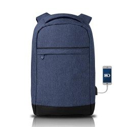 Laptop Backpack with USB Port - BLAUPUNKT