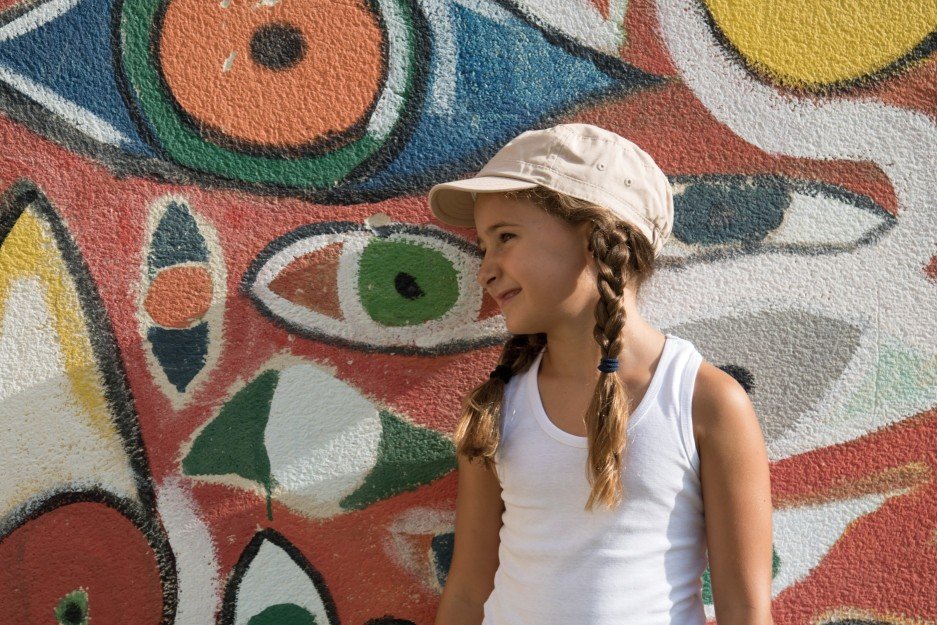 Kids' Cuban-style cap