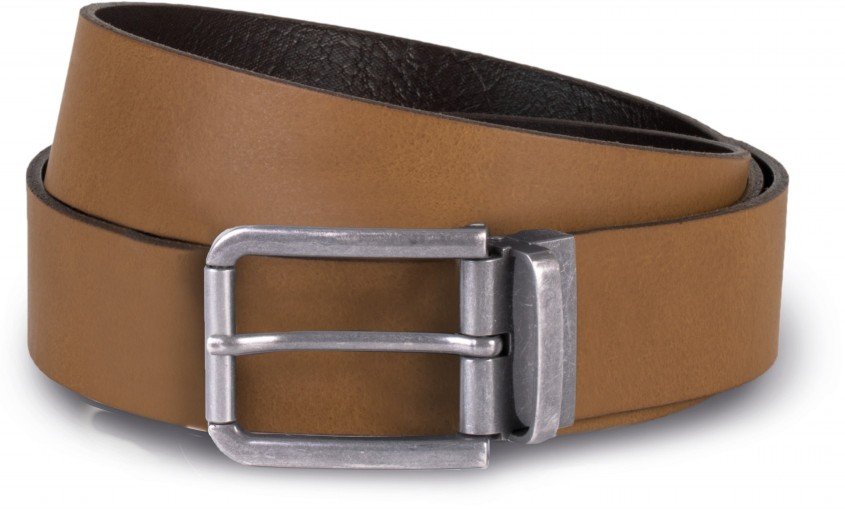 Cinturón bordes raw - 35 mm