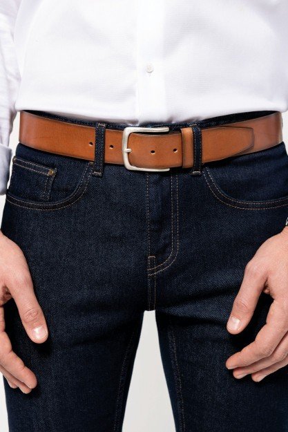 Men's vintage leather belt